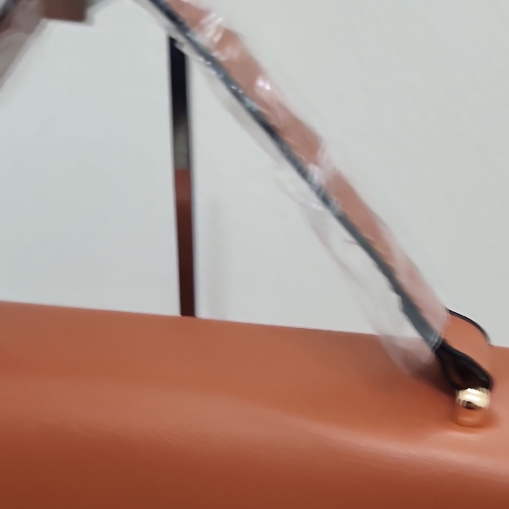 Women's RUST ART DECO ENVELOPE HANDBAG - Picture 6 of 13